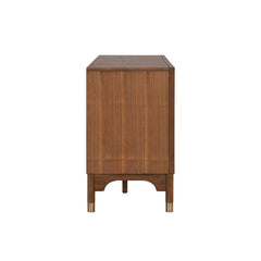 Hepburne Walnut 70" TV Stand - Ornate Home
