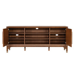 Hepburne Walnut 70" TV Stand - Ornate Home