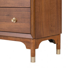 Hepburne Walnut Chest - Ornate Home