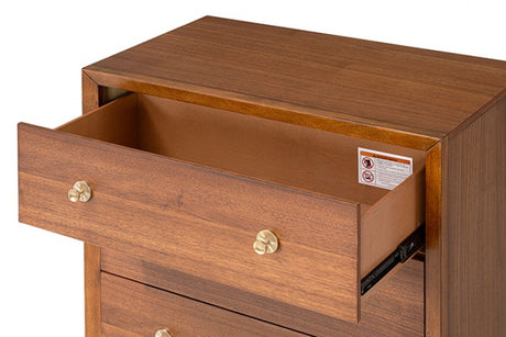 Hepburne Walnut Chest - Ornate Home