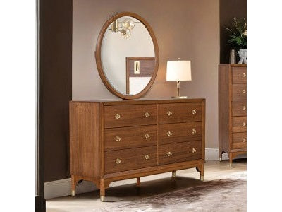 Hepburne Walnut Dresser - Ornate Home