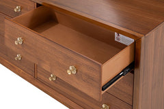 Hepburne Walnut Dresser - Ornate Home