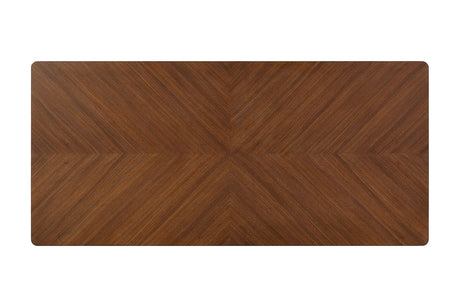 Hepburne Walnut Rectangular Dining Table - Ornate Home