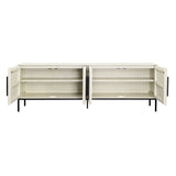 Hepworth Antique Whitewash Sideboard - Ornate Home
