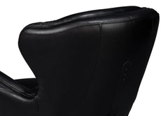 Hera Black Arm Chair - Ornate Home
