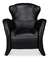 Hera Black Arm Chair - Ornate Home