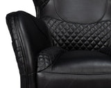 Hera Black Arm Chair - Ornate Home
