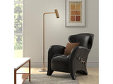 Hera Black Arm Chair - Ornate Home