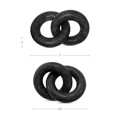 Hera Black Marble Tabletop Decor - Ornate Home