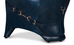 Hera Blue Arm Chair - Ornate Home