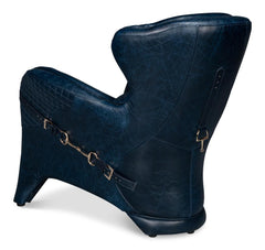 Hera Blue Arm Chair - Ornate Home