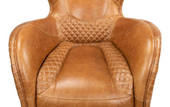 Hera Brown Arm Chair - Ornate Home