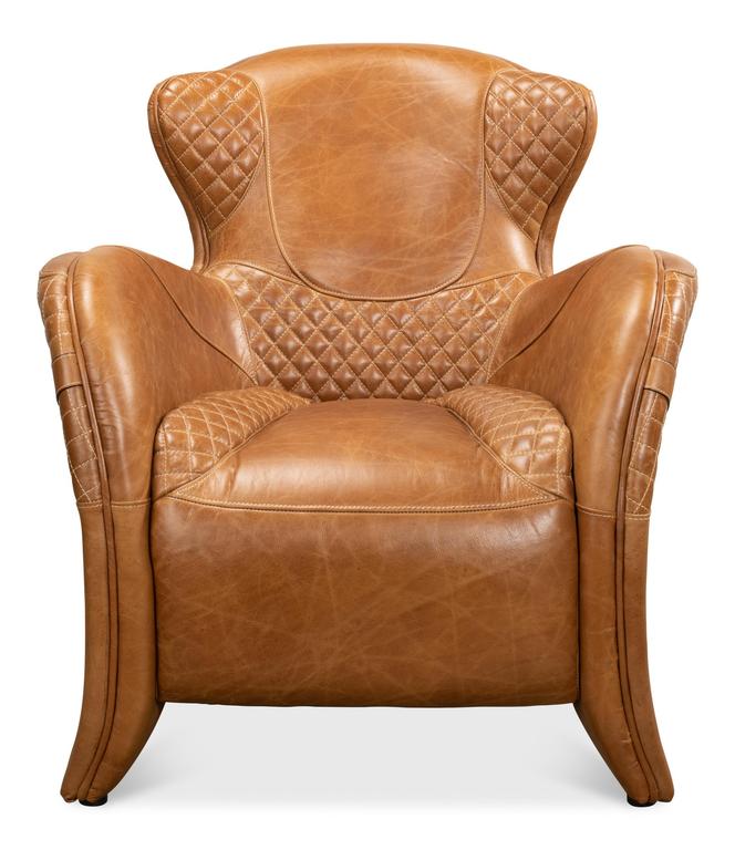 Hera Brown Arm Chair - Ornate Home