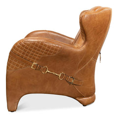 Hera Brown Arm Chair - Ornate Home