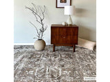 Hera Brown&Cream Washable Area Rug - Ornate Home
