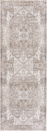 Hera Brown&Cream Washable Area Rug - Ornate Home