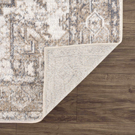 Hera Brown&Cream Washable Area Rug - Ornate Home