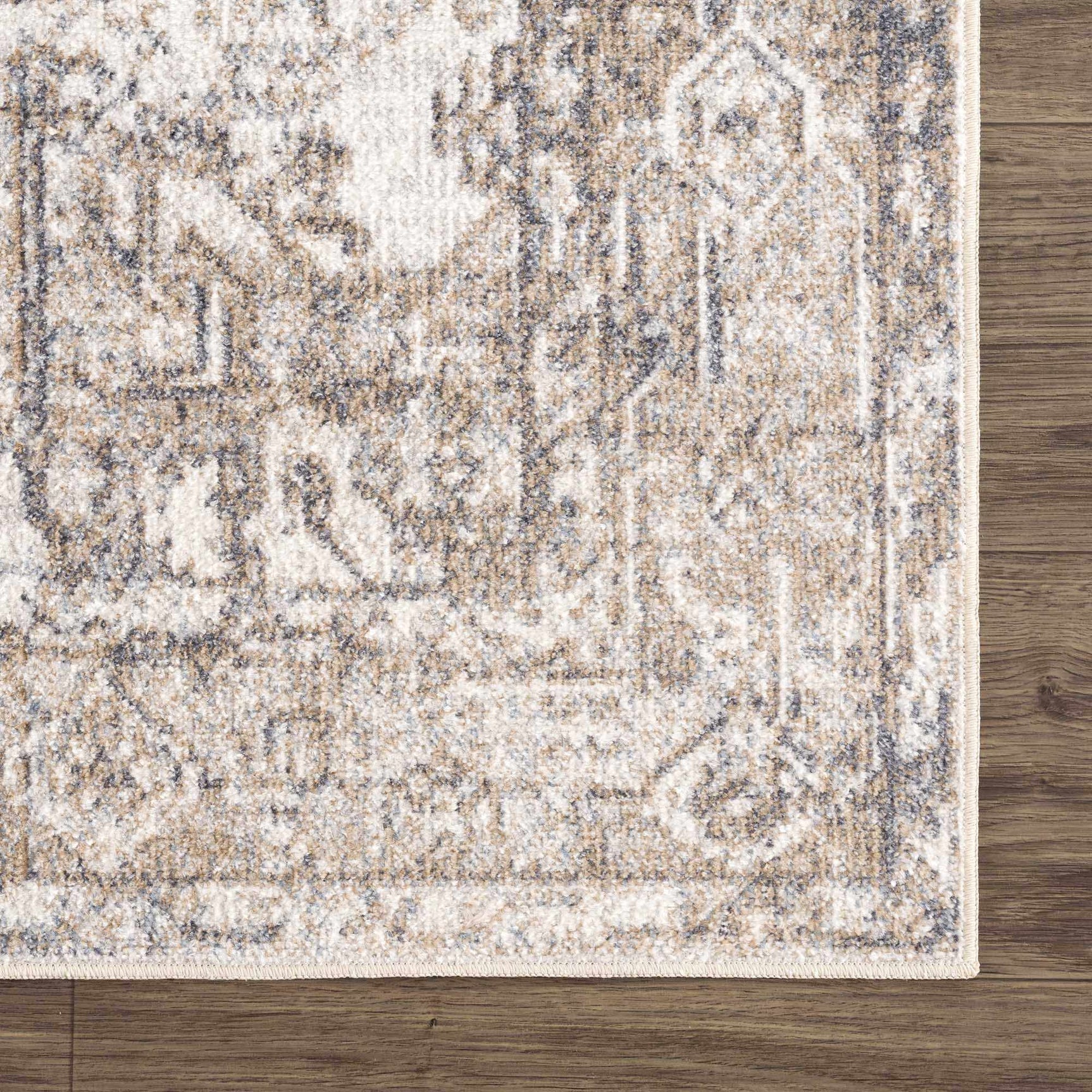 Hera Brown&Cream Washable Area Rug - Ornate Home