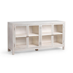 Hera Creamwood 4 Door Buffet - Ornate Home