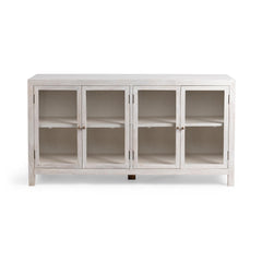 Hera Creamwood 4 Door Buffet - Ornate Home
