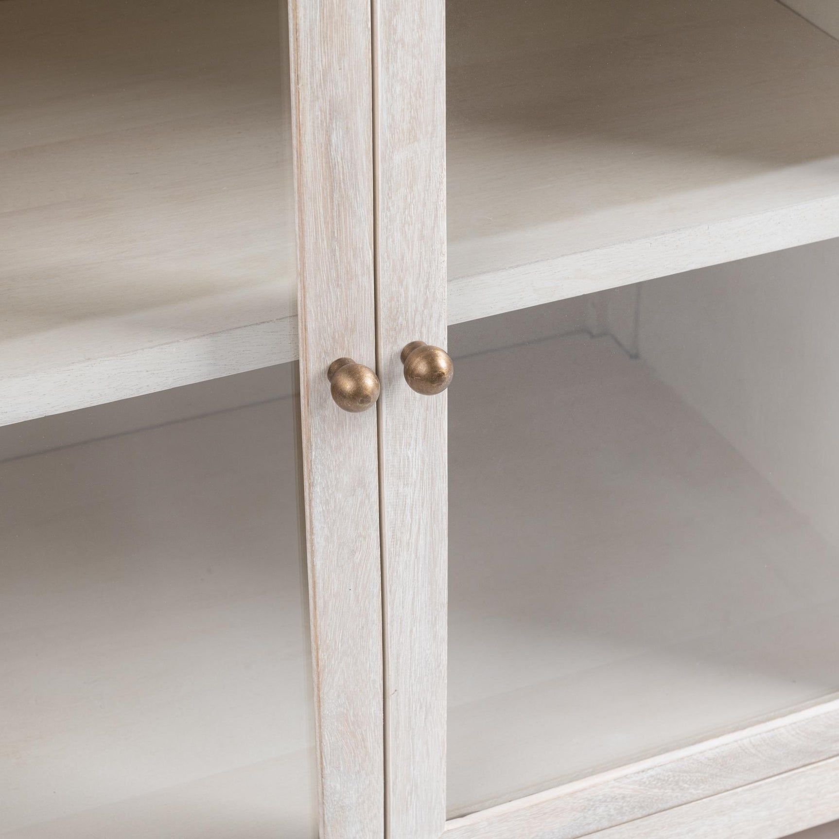 Hera Creamwood 4 Door Buffet - Ornate Home