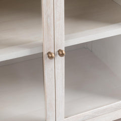 Hera Creamwood 4 Door Buffet - Ornate Home
