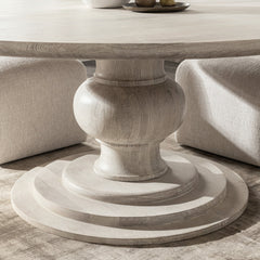 Hera Creamwood Dining Table - Ornate Home