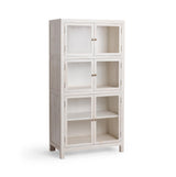 Hera Creamwood Display Cabinet - Ornate Home