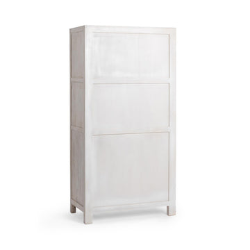 Hera Creamwood Display Cabinet - Ornate Home