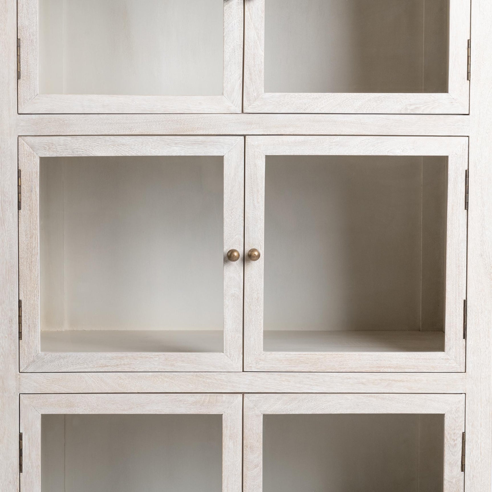 Hera Creamwood Display Cabinet - Ornate Home