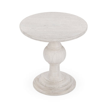 Hera Creamwood End Table - Ornate Home