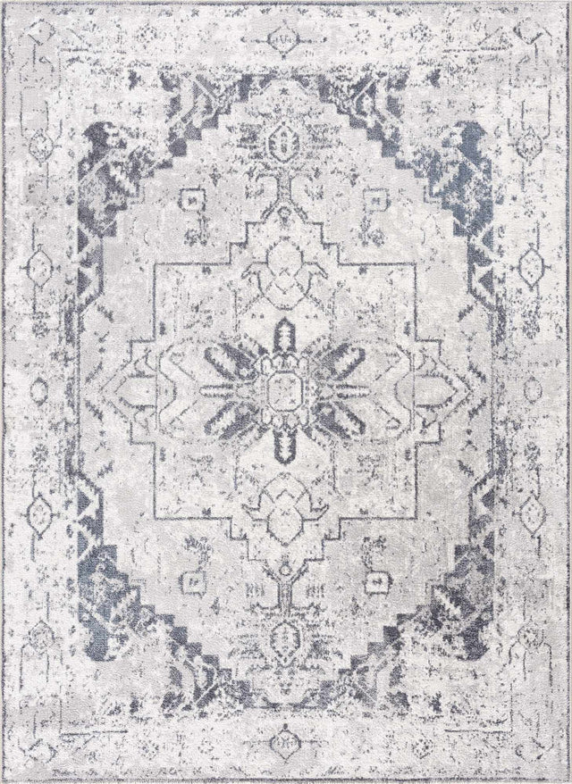 Hera Ivory Boutique Washable Rug - Clearance - Ornate Home