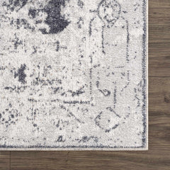 Hera Ivory Boutique Washable Rug - Clearance - Ornate Home