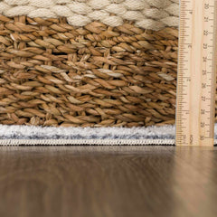 Hera Ivory Boutique Washable Rug - Clearance - Ornate Home