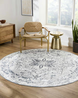 Hera Ivory Boutique Washable Rug - Clearance - Ornate Home