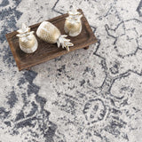 Hera Ivory Boutique Washable Rug - Clearance - Ornate Home
