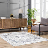 Hera Ivory Boutique Washable Rug - Clearance - Ornate Home