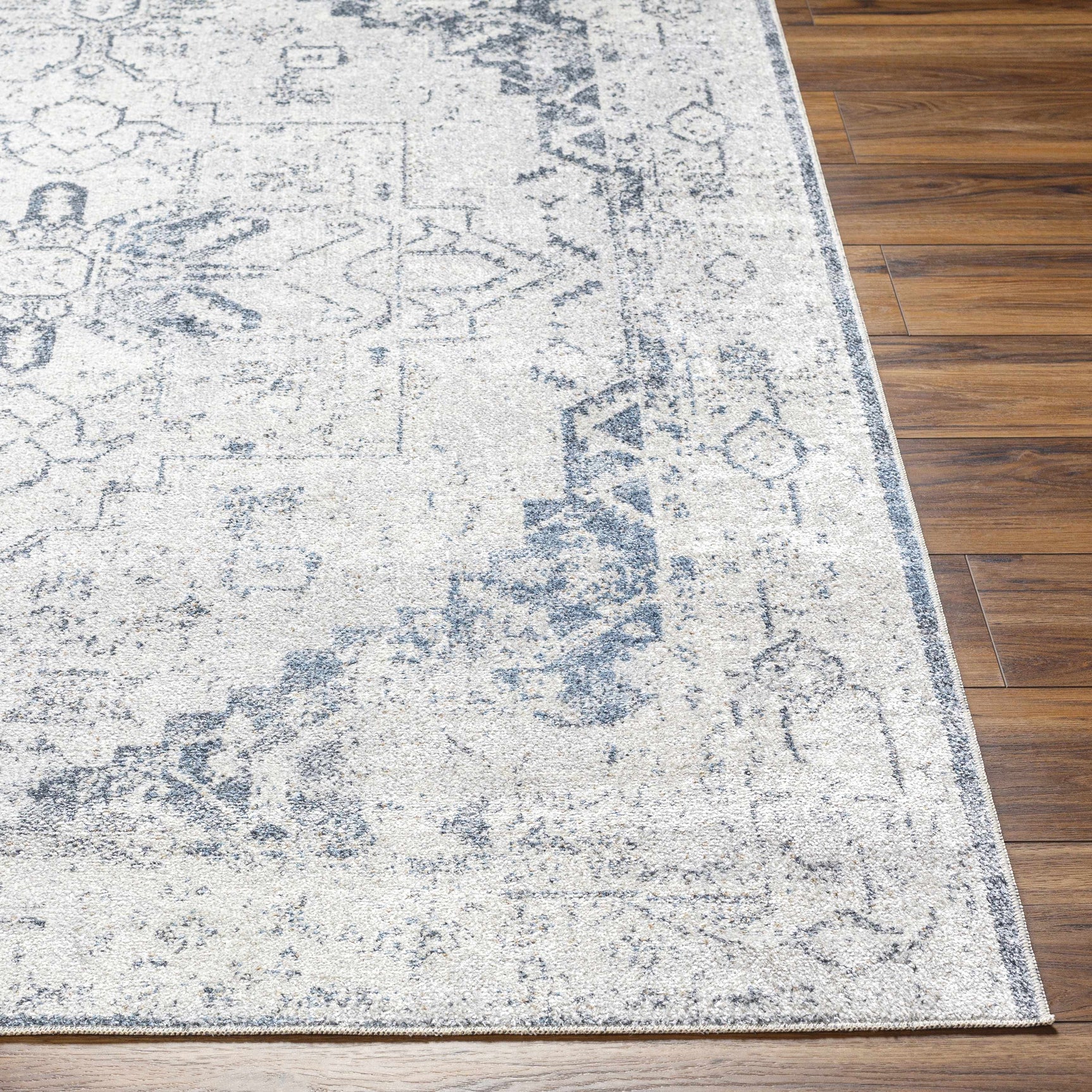 Hera Ivory Boutique Washable Rug - Clearance - Ornate Home