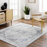 Hera Ivory Boutique Washable Rug - Clearance - Ornate Home