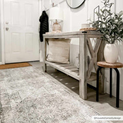 Hera Olive Boutique Washable Rug - Ornate Home