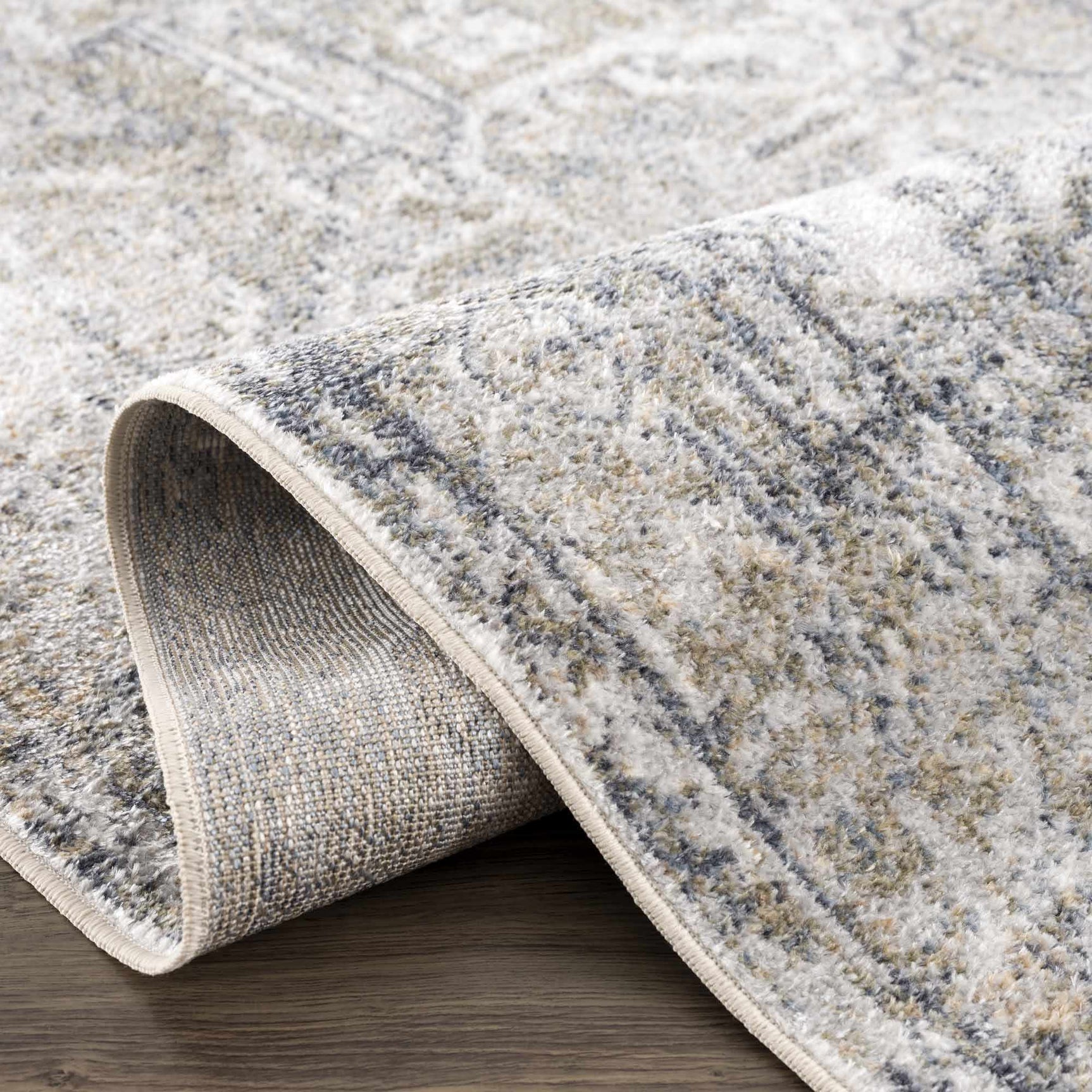 Hera Olive Boutique Washable Rug - Ornate Home