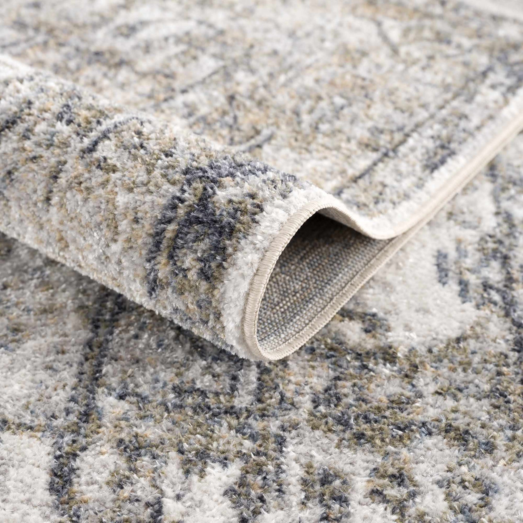 Hera Olive Boutique Washable Rug - Ornate Home