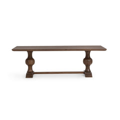 Hera Pecan Brown 94" Rectangular Dining Table