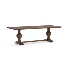 Hera Pecan Brown 94" Rectangular Dining Table