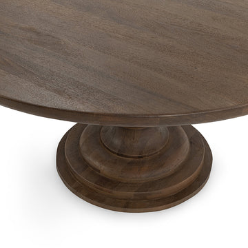 Hera Pecan Brown Dining Table - Ornate Home