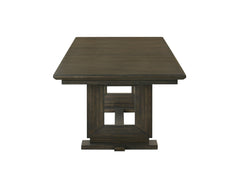 Herbert Espresso/Beige Dining Set - Ornate Home