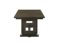 Herbert Espresso/Beige Dining Set - Ornate Home