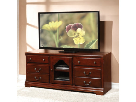 Hercules Cherry TV Stand - Ornate Home