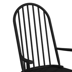 Heritage Black Rocking Chair - Ornate Home