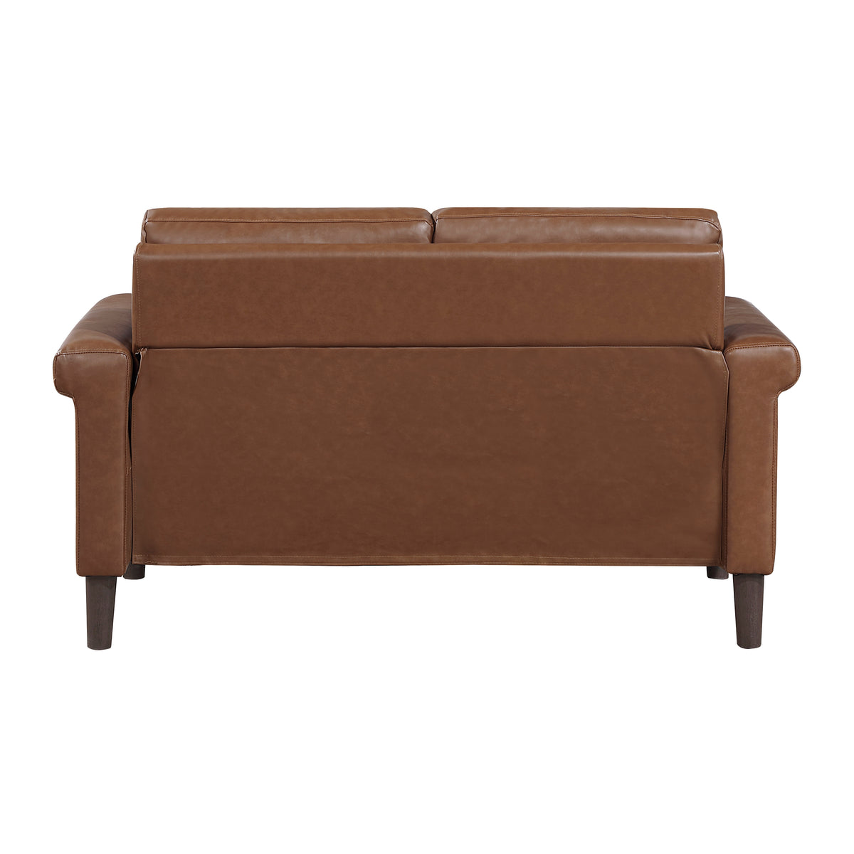 Heritage Brown Loveseat - Ornate Home